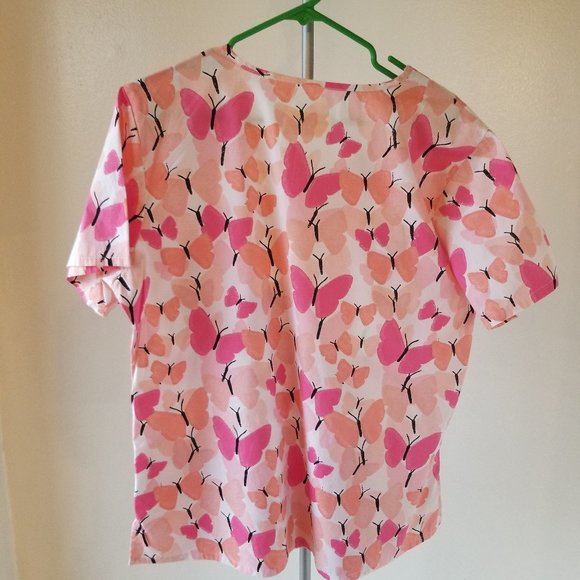 Nursing Uniform Top - Picture 2 of 2